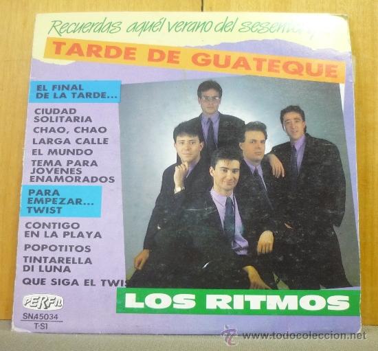 Discos de vinilo: LOS RITMOS - TARDE DE GUATEQUE - SINGLE PERFIL 1987 - SG - Foto 1
