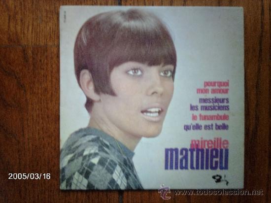 Discos de vinilo: mireille mathieu  -  qu&acute;elle est belle  +  3 - Foto 1