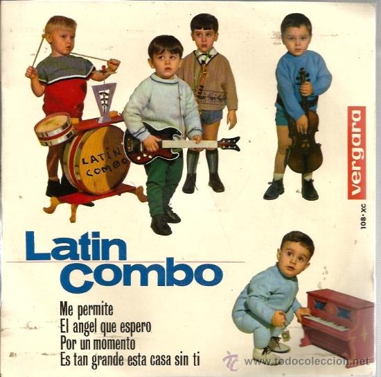 Discos de vinilo: EP LATIN COMBO : ME PERMITE - Foto 1