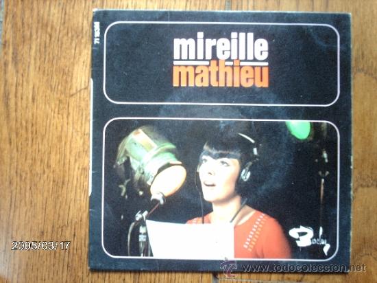 Discos de vinilo: mireille mathieu  -  adieu a la nuit  +  3 - Foto 1