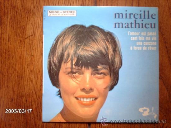 Discos de vinilo: mireille mathieu  -  l&acute;amour est passe  +  3 - Foto 1