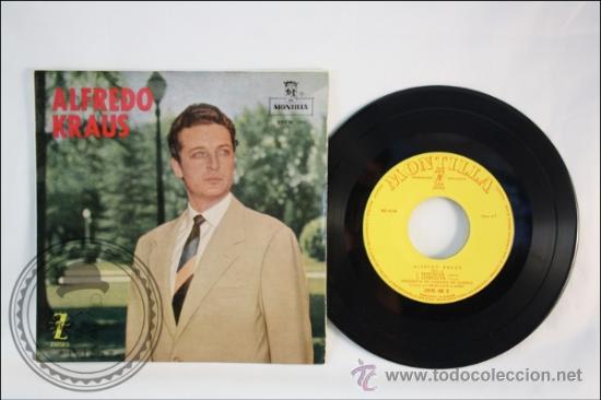 Discos de vinilo: Single - Alfredo Kraus - Granada - Editado Zafiro - Espa&ntilde;a - Foto 1