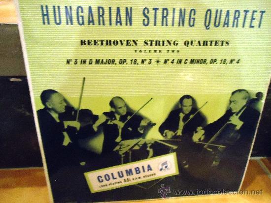 Discos de vinilo: BEETHOVEN STRING QUARTETS VOLUME TWO - Foto 1