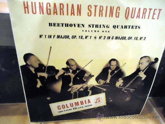 Discos de vinilo: DISCO  HUNGARIAN STRNG QUARTET BEETHOVEN STRING QUARTETS - Foto 1