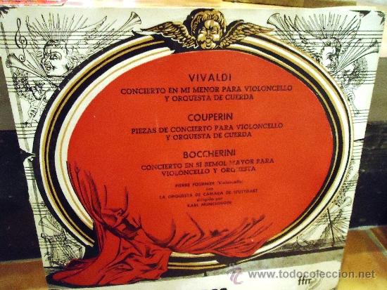 Discos de vinilo: DISCO VIVALDI CONCIERTO EN MI MENOR PARA VIOLONCELLO - Foto 1