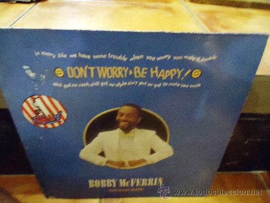 Discos de vinilo: BOBBY McFERRIN DON&acute;T WORRY- BE HAPPY - Foto 1