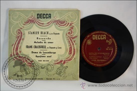 Discos de vinilo: Stanley Black - Frank Chacksfield - Editado Decca - Espa&ntilde;a - Foto 1