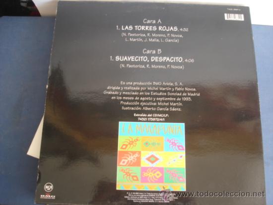 Discos de vinilo: LA MARABUNTA   LAS TORRES ROJAS - Foto 2