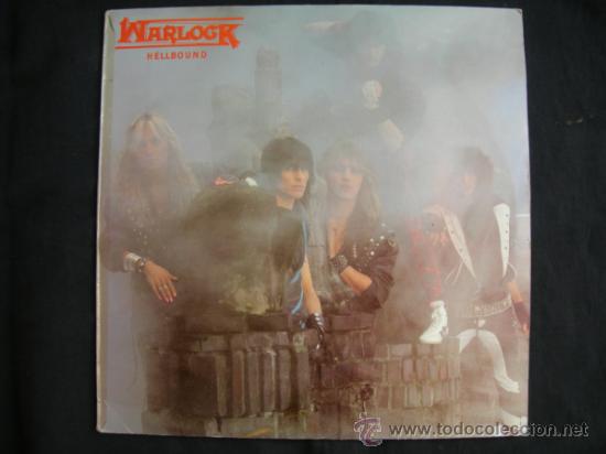 Discos de vinilo: LP WARLOCK // HELLBOUND - Foto 1