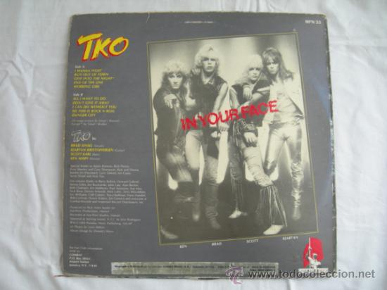 Discos de vinilo: TKO // IN YOUR FACE - Foto 2
