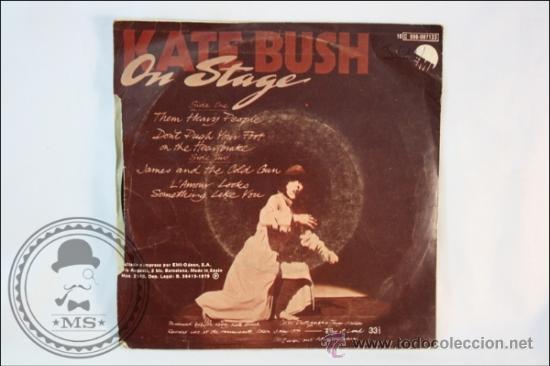Discos de vinilo: Kate Bush - On stage - Emi - 1979 - Espa&ntilde;a - Foto 2