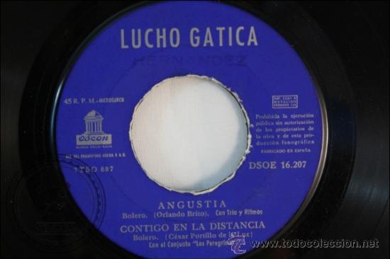 Discos de vinilo: Lucho Gatica - El Reloj - Odeon - 1958 -  Espa&ntilde;a - Foto 2