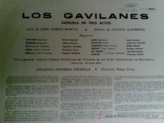 Discos de vinilo: LOS GAVILANES-1969 - Foto 2