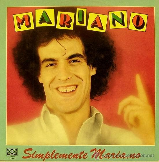 Vinyl-Schallplatten: MARIANO-SIMPLEMENTE MARIA, NO LP VINILO 1980 SPAIN