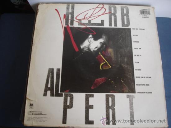 Discos de vinilo: HERB ALPERT   KEEP YOUR EYE ON ME - Foto 2
