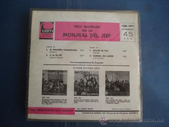 Discos de vinilo: FELIZ NAVIDAD CON LAS MONJITAS DEL JEEP - Foto 2