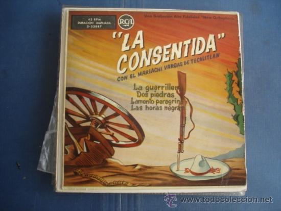 Discos de vinilo: MARIACHI VARGAS DE TECALITLAN  LA CONSENTIDA - Foto 1
