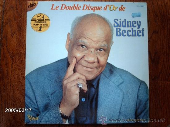 Discos de vinilo: sidney bechet  -  le double disque d&acute;or de sidney bechet - Foto 1