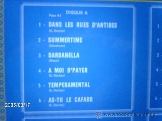 Discos de vinilo: sidney bechet  -  le double disque d&acute;or de sidney bechet - Foto 2