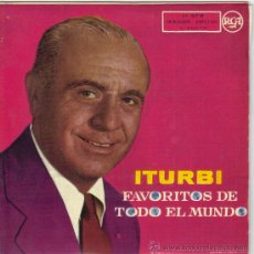 Discos de vinilo: JOSE ITURBI EP SELLO RCA AÑO 1958 EDITADO EN ESPAÑA. Lote 38990920