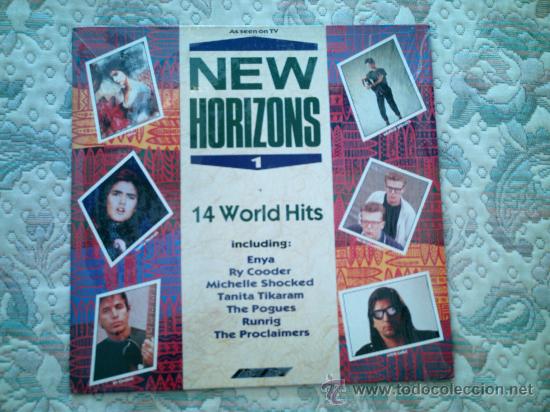 Discos de vinilo: VINILO NEW HORIZONS 1 (14 WORLD HITS) - Foto 1