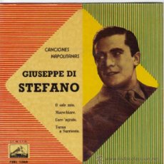 Discos de vinilo: GIUSEPPE DI STEFANO EP SELLO LA VOZ DE SU AMO EDITADO EN ESPAÑA AÑO 1958. Lote 38991567