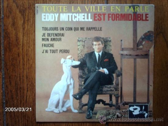 Discos de vinilo: eddy mitchell  -  je defendrai mon amour  +  3 - Foto 1