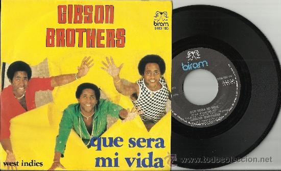 Discos de vinilo: gibson brothers single que sera mi vida 1979 - Foto 1