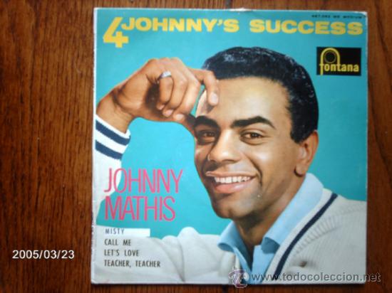 Discos de vinilo: johnny mathis  - 4 johnny&acute;s success -  misty  +  3 - Foto 1