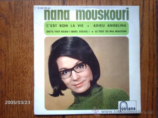 Discos de vinilo: nana mouskouri  -  c&acute;est bon la vie  +  3 - Foto 1