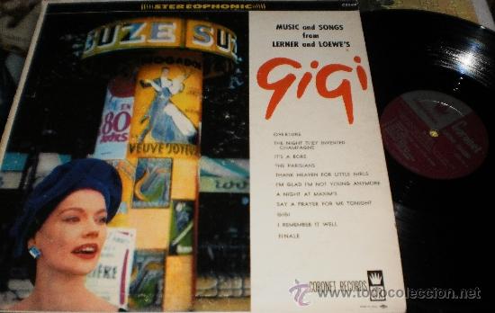 Discos de vinilo: gigi lp u.s.a. - Foto 1
