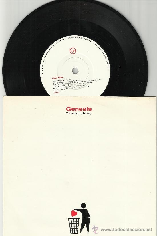 Discos de vinilo: genesis single throwing inglaterra 1986 - Foto 1