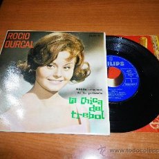 Discos de vinilo: ROCIO DURCAL TREBOLE EP DE VINILO 1963 BANDA SONORA PELICULA LA CHICA DEL TREBOL 