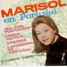 Discos de vinilo: MARISOL - EN PORTUGAL - UNA CASA PORTUGUESA +3 - EP SPAIN 1964 VG++ / VG++. Lote 39042821
