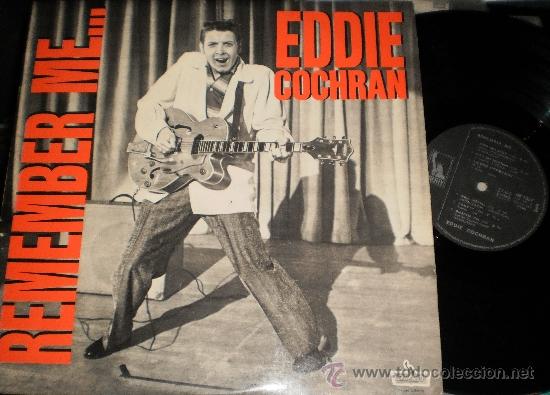 Discos de vinilo: eddie cochran lp remember me... francia 1982 - Foto 1