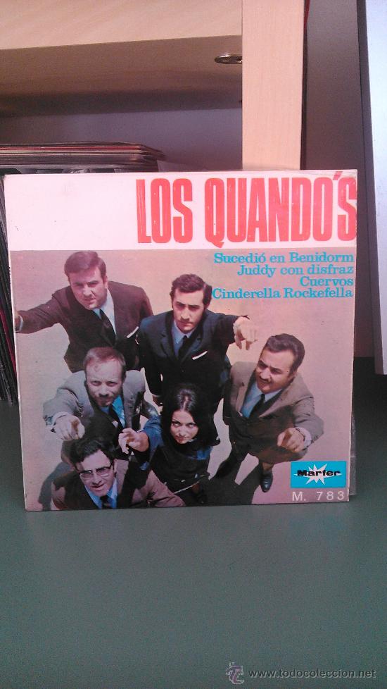 Discos de vinilo: LOS QUANDOS - SUCEDIO EN BENIDORM - Foto 1