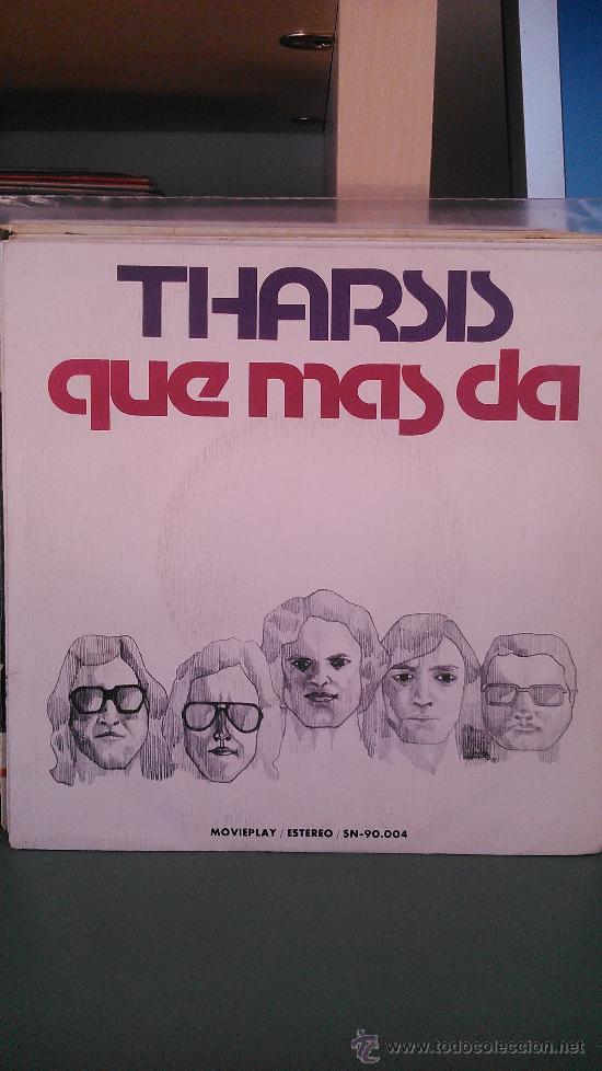 Discos de vinilo: THARSIS - QUE MAS DA - Foto 1