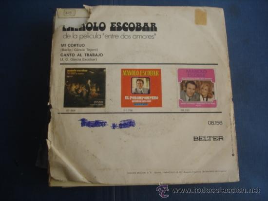 Discos de vinilo: MANOLO ESCOBAR MI CORTIJO - Foto 2
