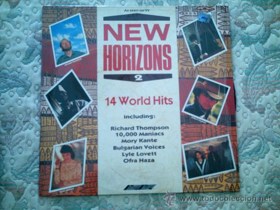 Discos de vinilo: VINILO NEW HORIZONS 2 (14 WORLD HITS) - Foto 1
