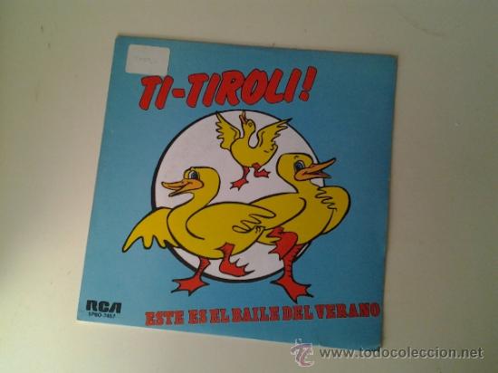 Disques de vinyle: MIGUEL ANGEL TI-TIROLI - ESTE ES EL BAILE DEL VERANO (PEDIDO MINIMO 6 EUROS)