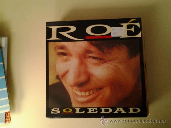Discos de vinilo: ROE - SOLEDAD (PEDIDO MINIMO 6 EUROS) - Foto 1