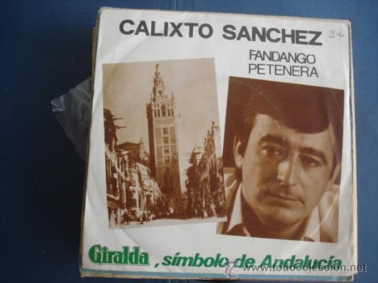 Discos de vinilo: CALIXTO SANCHEZ  FANDANGO - Foto 1