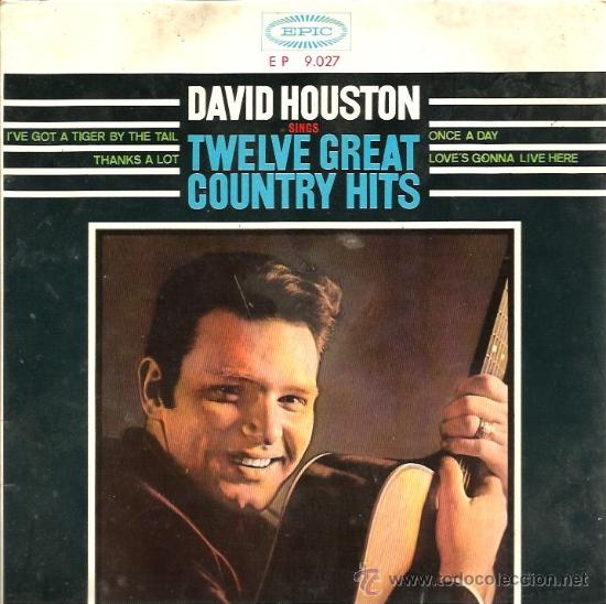 Discos de vinilo: EP DAVID HOUSTON : ONE A DAY ( COUNTRY HIT ) - Foto 1