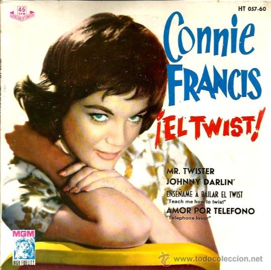 Discos de vinilo: EP CONNIE FRANCIS :  EL TWIST - Foto 1