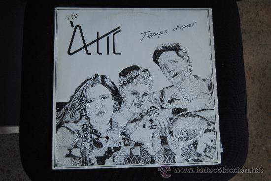 Discos de vinilo: atic. temps damor. picap 1986. lp perfecte estat - Foto 1