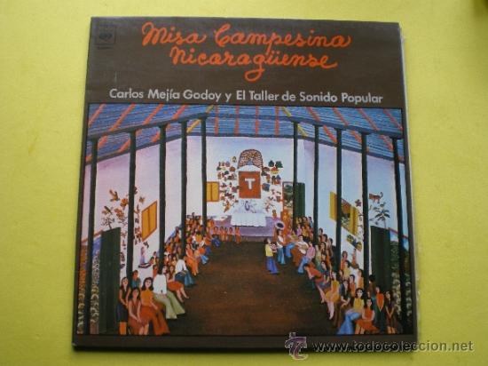 Disques de vinyle: LP - CARLOS MEJIA GODOY Y EL TALLER DE SONIDO POPULAR-MISA CAMPESINA NICARAGUENSE PEPETO