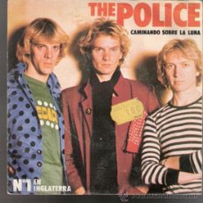 Discos de vinilo: THE POLICE. CAMINANDO SOBRE LA LUNA. VISIONES NOCTURNAS.AM RECORDS. 1980. TODO EN FOTOS.. Lote 39191591