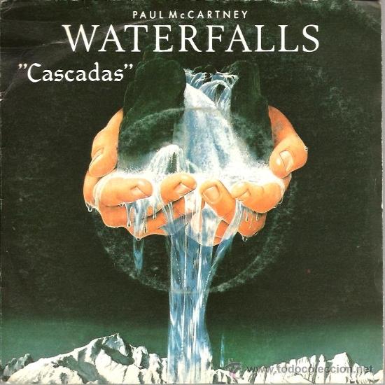 Discos de vinilo: SINGLE PAUL MCCARTNEY : WATERFALLS - Foto 1