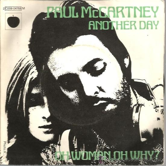 Discos de vinilo: SINGLE PAUL MCCARTNEY :  ANOTHER DAY - Foto 1