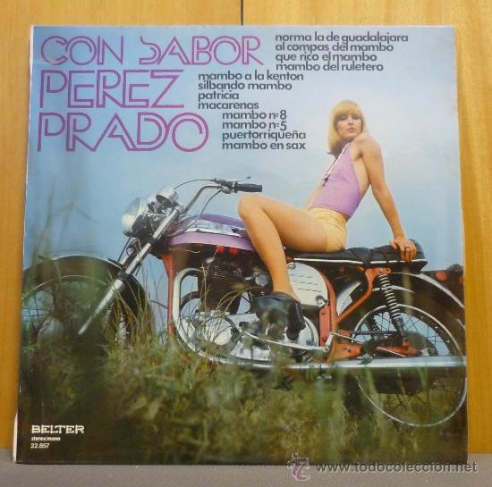 Vinyl records: Sonora Tropical - Con Sabor A P&eacute;rez Prado - LP Belter - 22.857 - Espa&ntilde;a 1974 - NUEVO